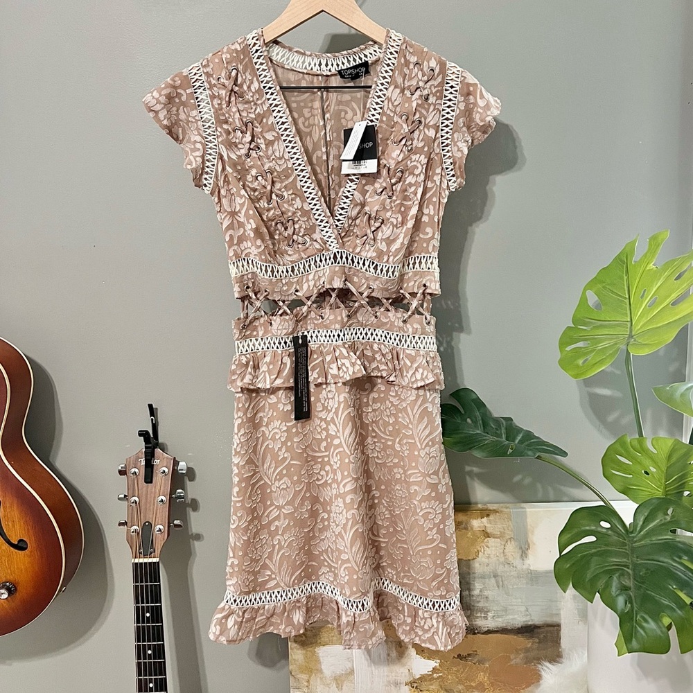 TOPSHOP dress Sz 2, NWT